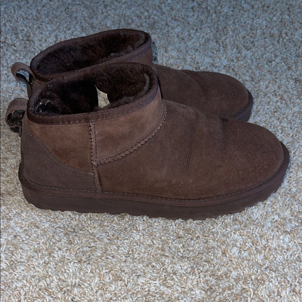 UGG Brown Ankle Boots for Women
